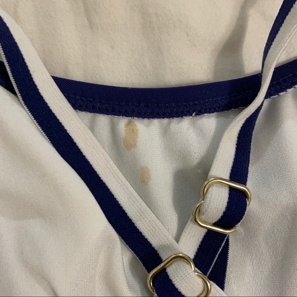 high leg one-piece bathing suit - Picture 6 of 7